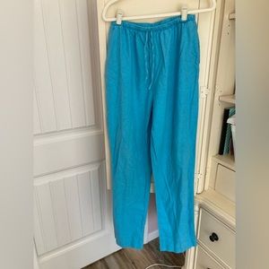 Teal pants